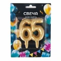 Воздушный набор свечей юбилейные 65